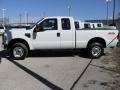 Oxford White - F250 Super Duty XL SuperCab 4x4 Photo No. 2