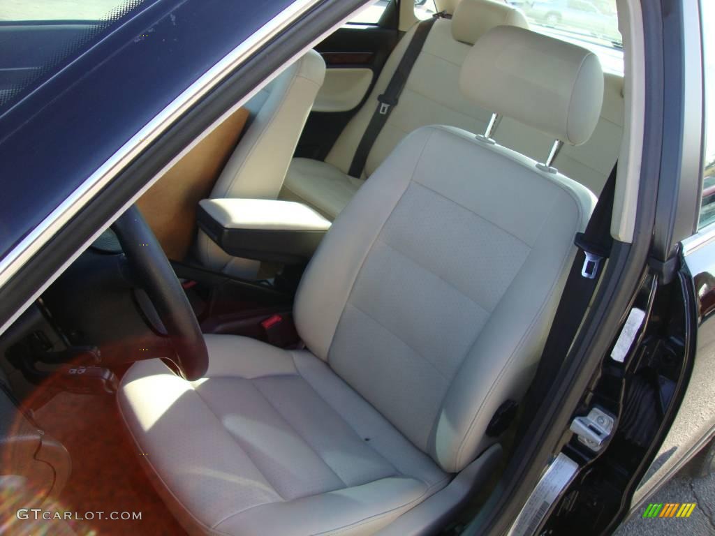 1997 A4 2.8 quattro Sedan - Brilliant Black / Beige photo #16