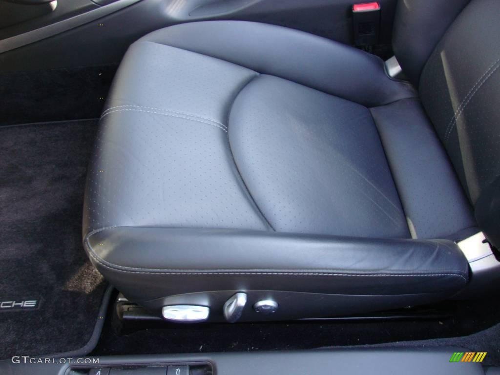 2006 911 Carrera 4S Cabriolet - Atlas Grey Metallic / Black photo #15