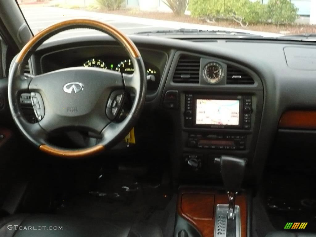 2002 QX4 4x4 - Brilliant Silver Metallic / Graphite photo #19