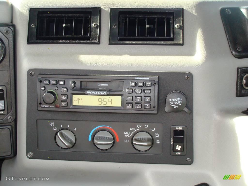 2001 H1 Soft Top - Ocean Blue Metallic / Cloud Gray photo #17
