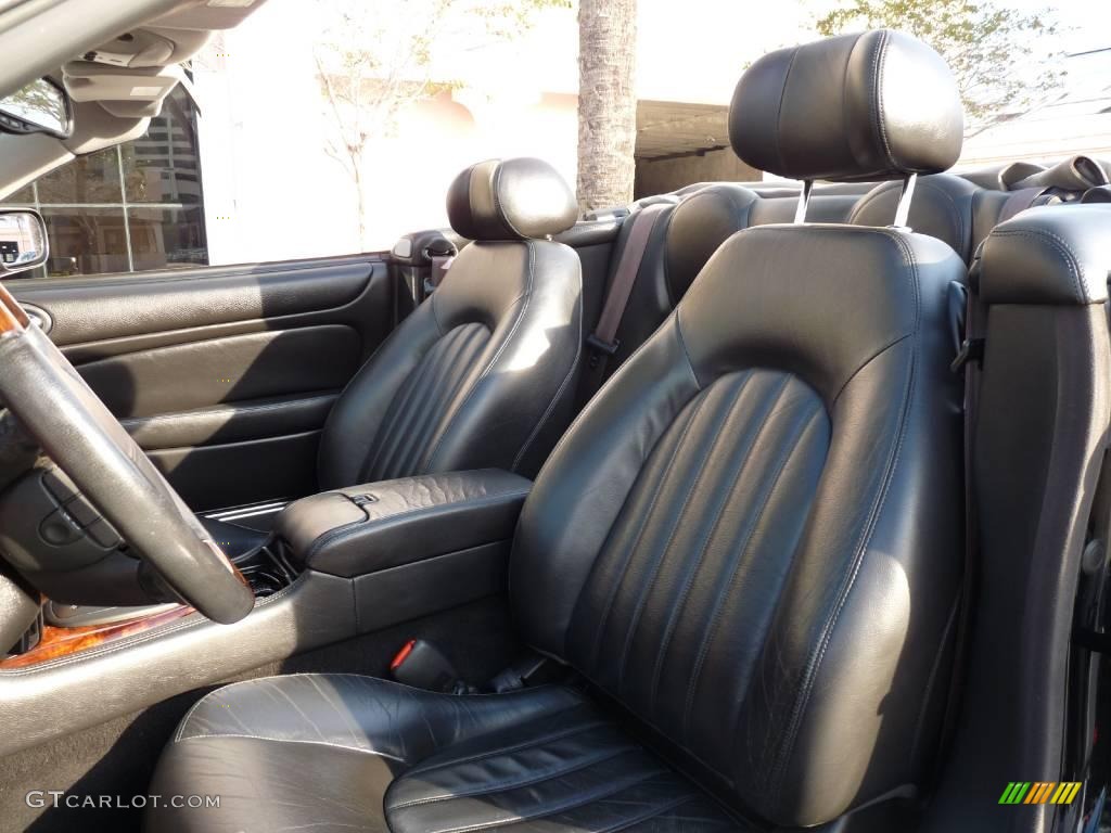 2002 XK XK8 Convertible - Black / Charcoal photo #9