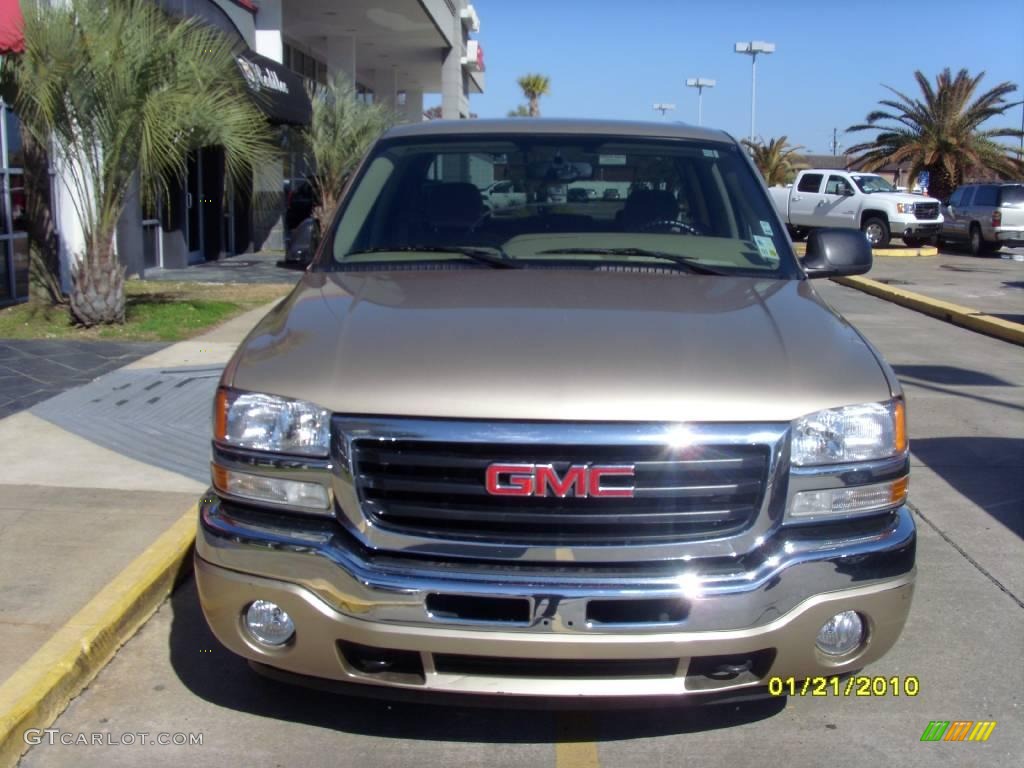 2006 Sierra 1500 SLE Crew Cab - Sand Beige Metallic / Neutral photo #5