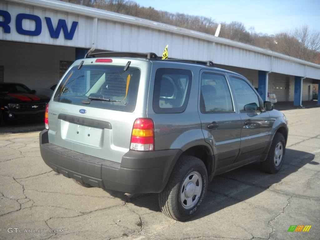 2006 Escape XLS 4WD - Titanium Green Metallic / Medium/Dark Flint photo #2