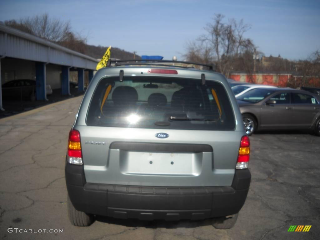 2006 Escape XLS 4WD - Titanium Green Metallic / Medium/Dark Flint photo #3