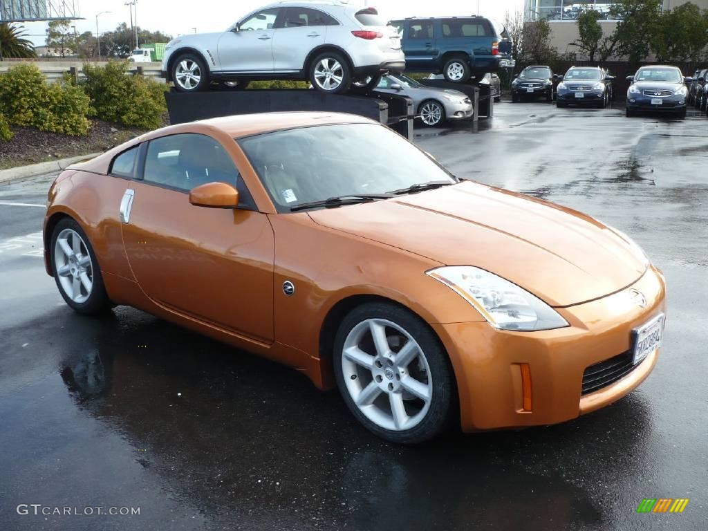 2004 350Z Touring Coupe - Le Mans Sunset Metallic / Charcoal photo #1