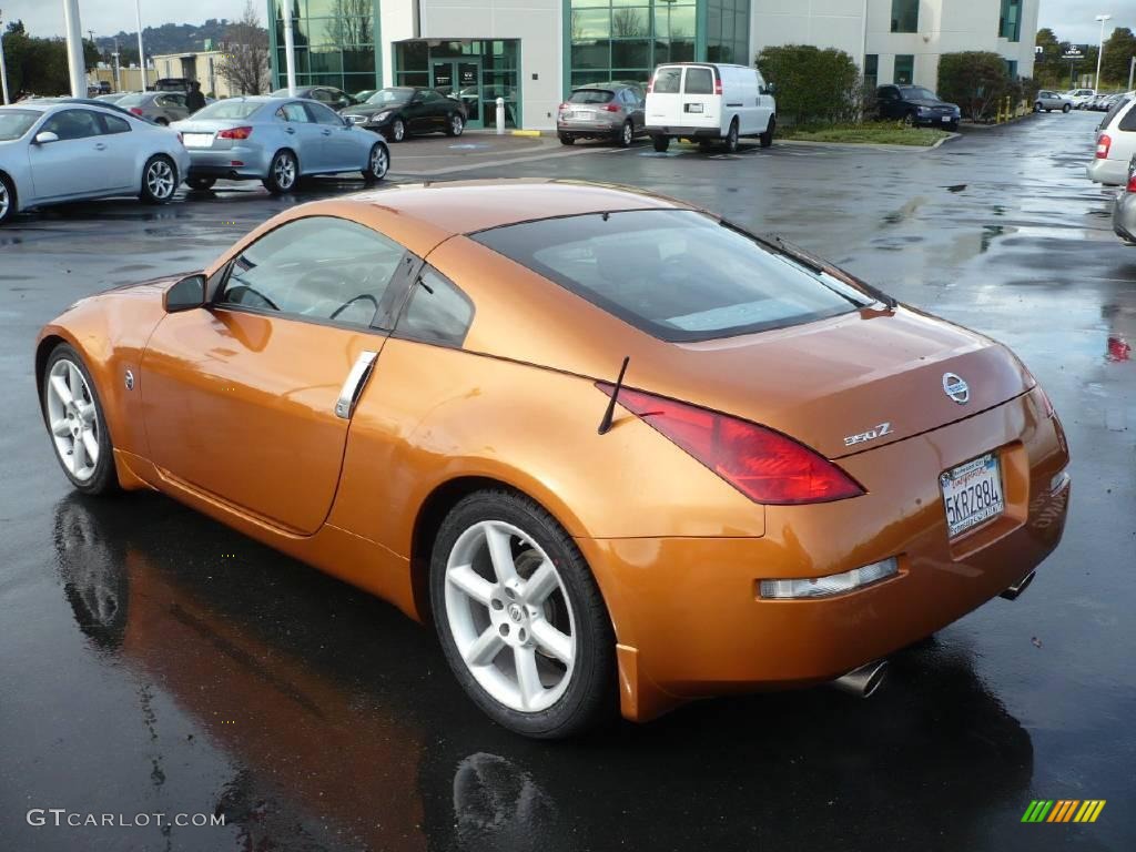 2004 350Z Touring Coupe - Le Mans Sunset Metallic / Charcoal photo #4