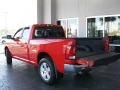 2010 Flame Red Dodge Ram 1500 Big Horn Quad Cab 4x4  photo #8