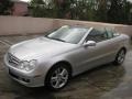 2008 Iridium Silver Metallic Mercedes-Benz CLK 350 Cabriolet  photo #22