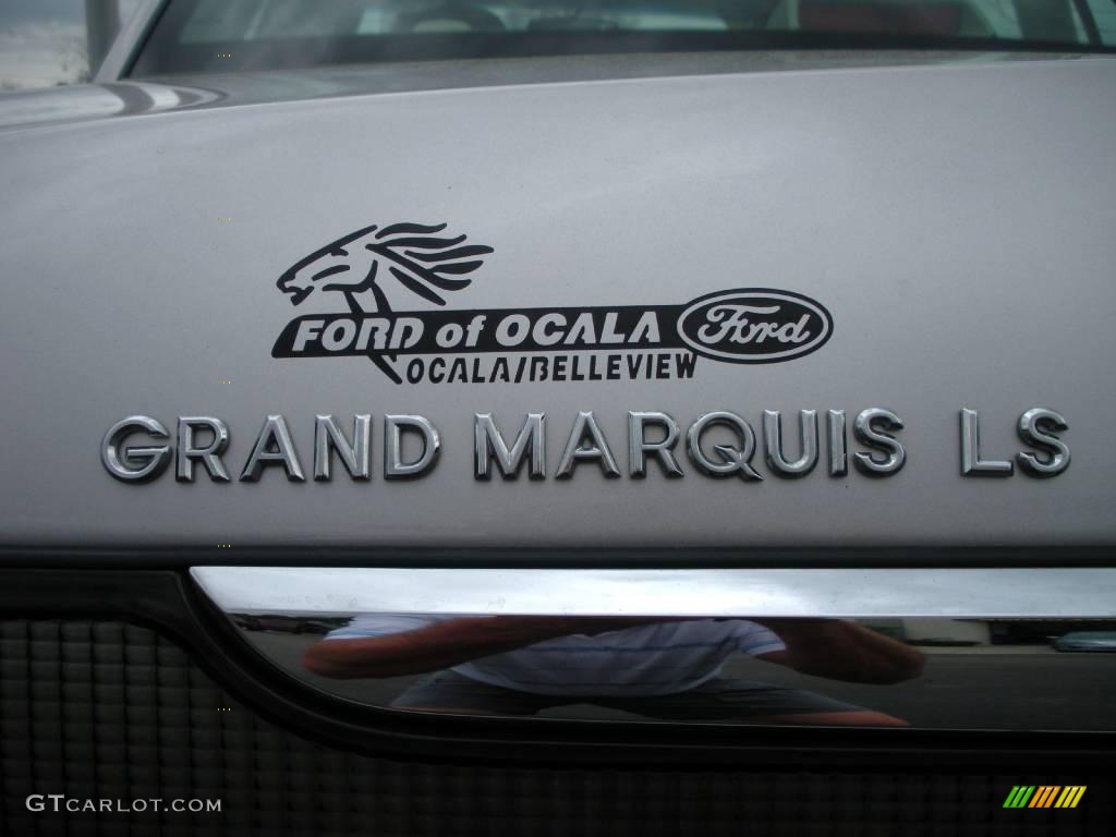 2009 Grand Marquis LS - Silver Birch Metallic / Medium Light Stone photo #9