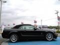 2008 Black Ford Mustang Shelby GT500 Convertible  photo #4