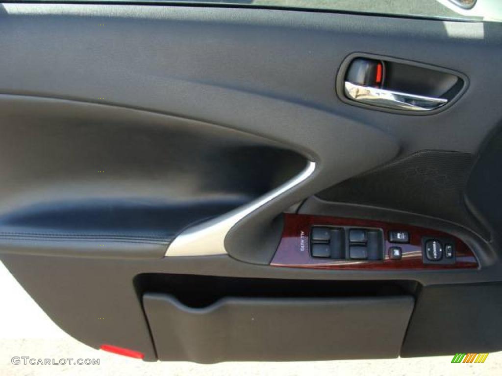 2006 IS 250 AWD - Crystal White / Black photo #6