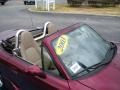 2003 Garnet Red Mica Mazda MX-5 Miata LS Roadster  photo #12