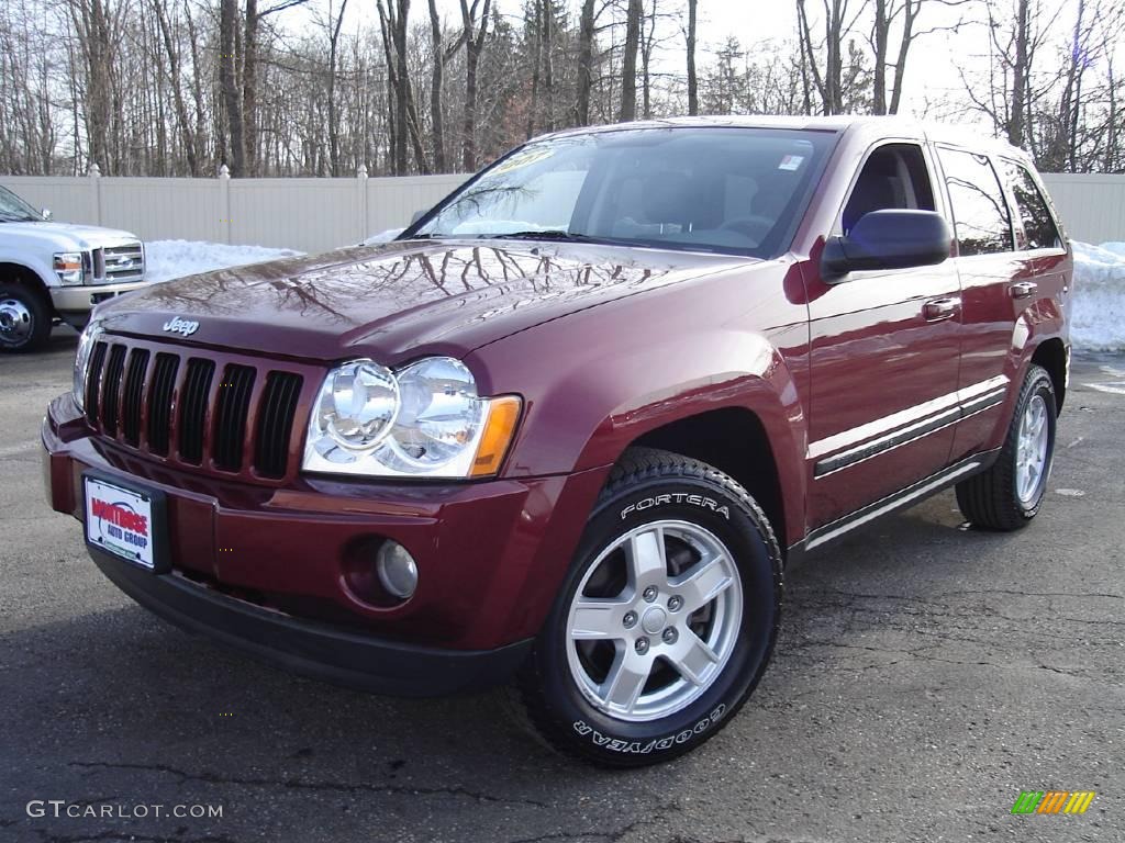 2007 Grand Cherokee Laredo 4x4 - Red Rock Crystal Pearl / Medium Slate Gray photo #1