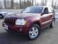 2007 Red Rock Crystal Pearl Jeep Grand Cherokee Laredo 4x4  photo #1