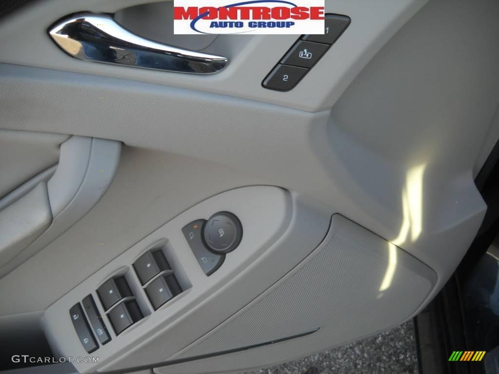 2009 CTS 4 AWD Sedan - Thunder Gray ChromaFlair / Light Titanium/Ebony photo #25