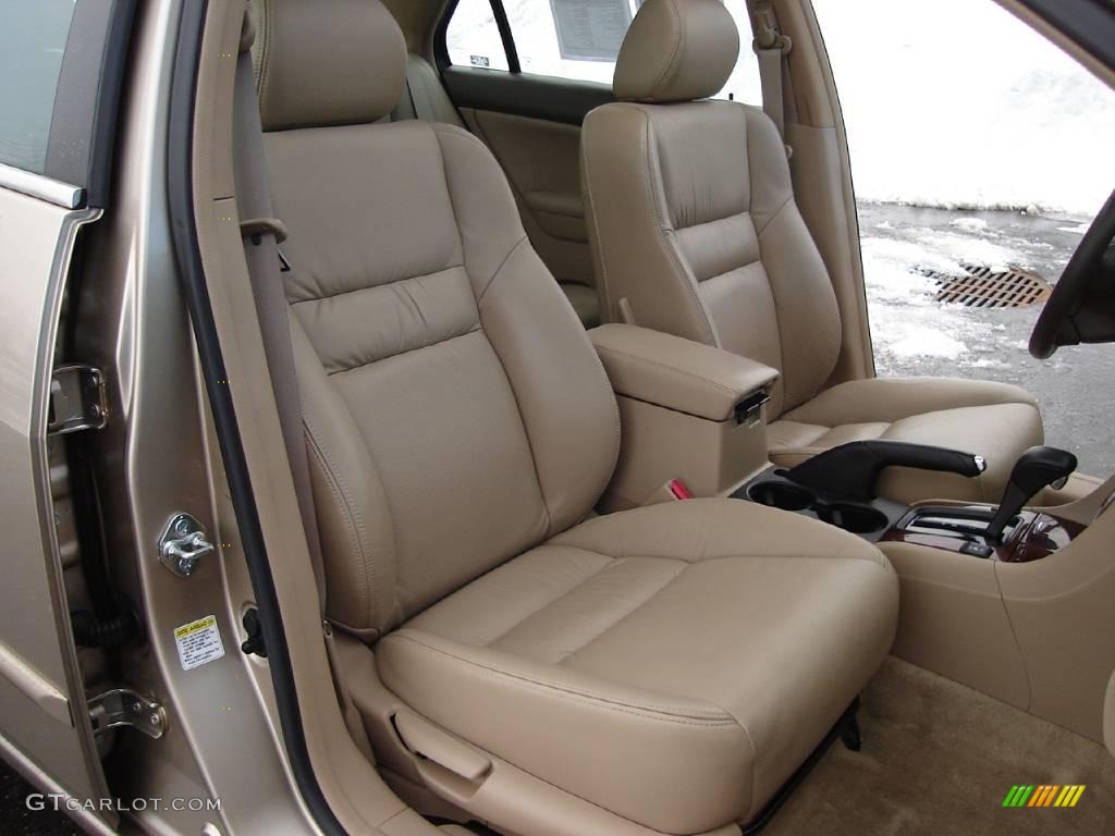 2006 Accord EX-L Sedan - Desert Mist Metallic / Ivory photo #14