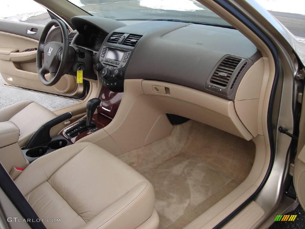 2006 Accord EX-L Sedan - Desert Mist Metallic / Ivory photo #19