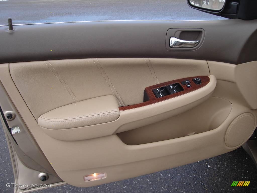 2006 Accord EX-L Sedan - Desert Mist Metallic / Ivory photo #20