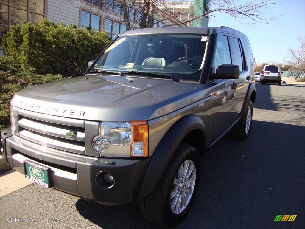 2007 LR3 V8 SE - Stornoway Grey Metallic / Ebony Black photo #1