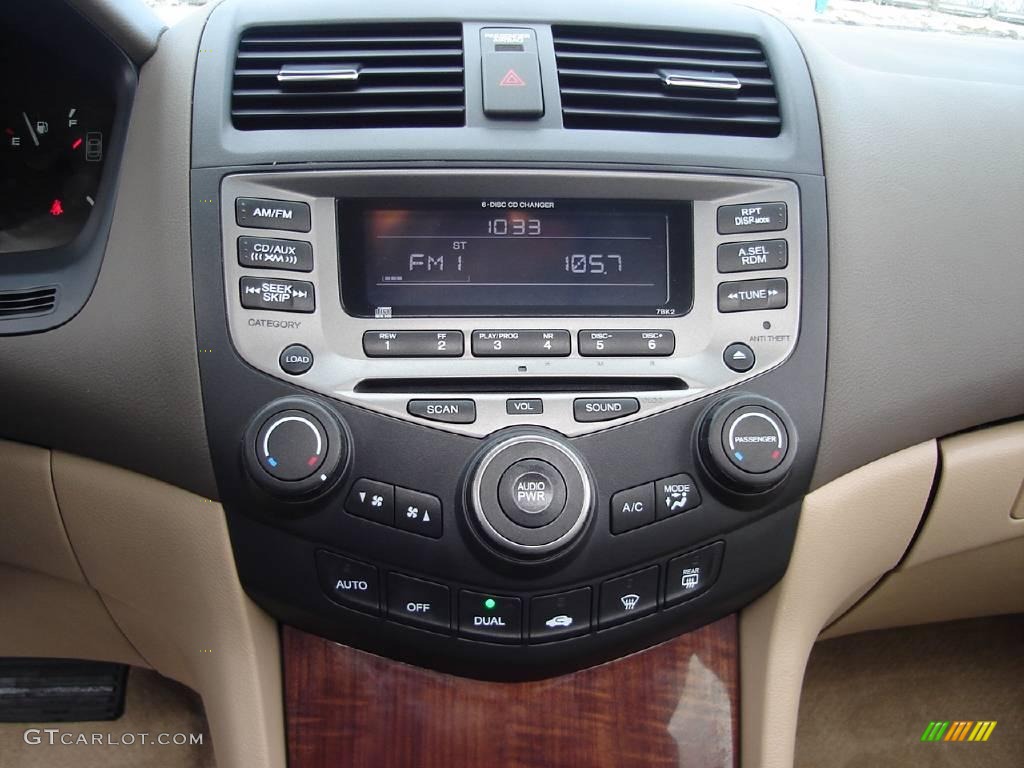 2006 Accord EX-L Sedan - Desert Mist Metallic / Ivory photo #24