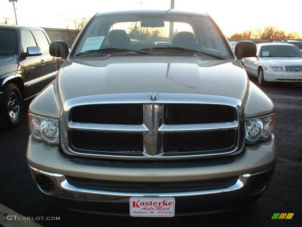 2005 Ram 1500 SLT Quad Cab - Light Almond Pearl / Taupe photo #2