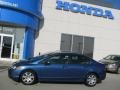 2007 Atomic Blue Metallic Honda Civic LX Sedan  photo #3