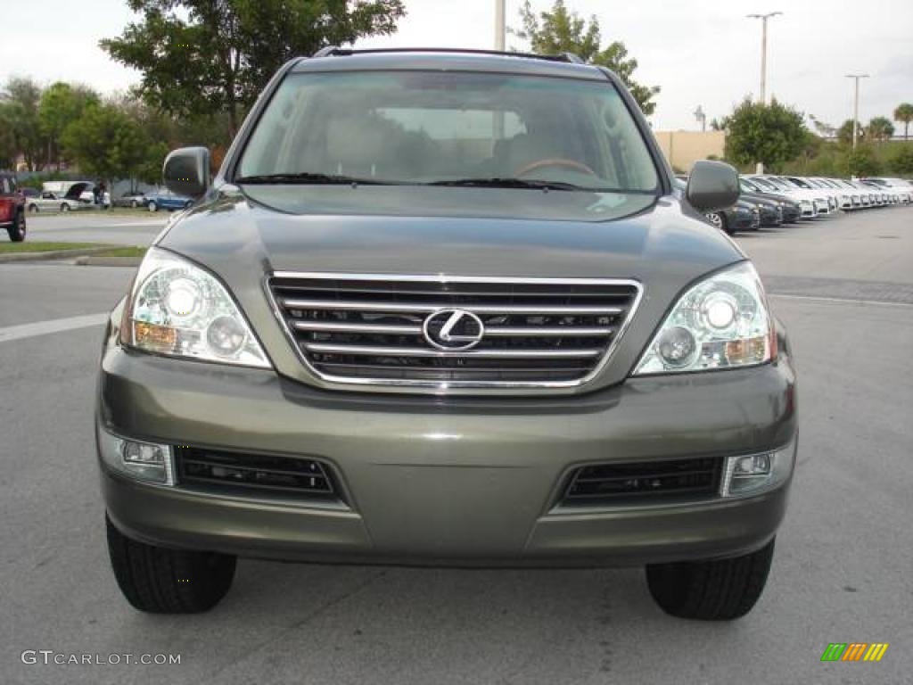 2007 GX 470 - Cypress Green Pearl / Beige photo #2