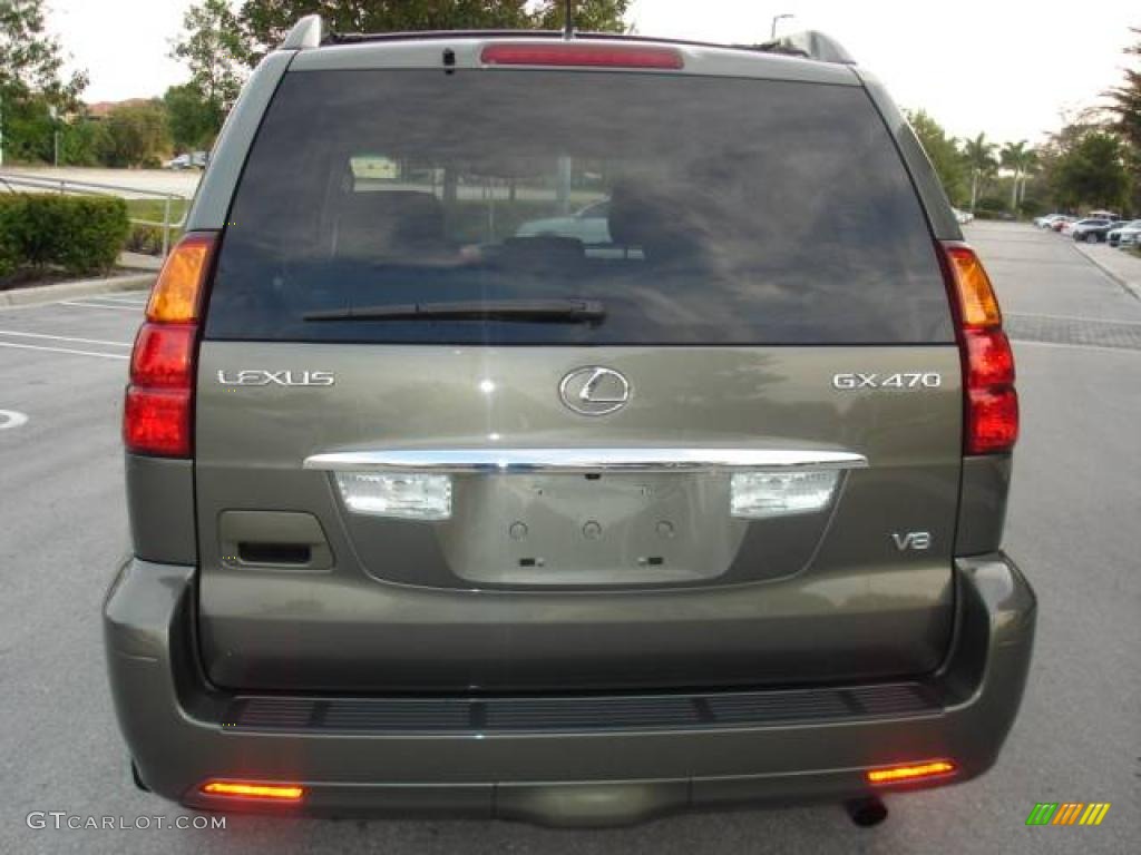 2007 GX 470 - Cypress Green Pearl / Beige photo #4