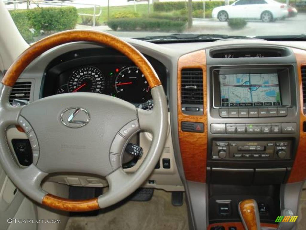 2007 GX 470 - Cypress Green Pearl / Beige photo #5