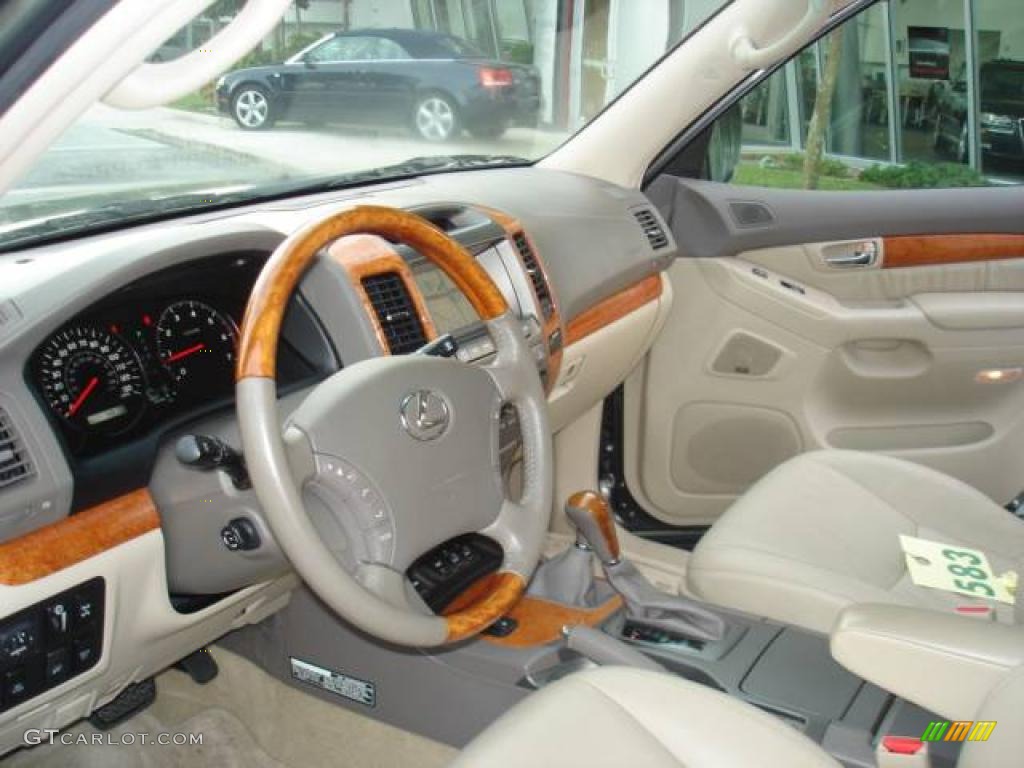 2007 GX 470 - Cypress Green Pearl / Beige photo #7