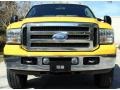 2005 Blazing Yellow Ford F350 Super Duty FX4 Crew Cab 4x4  photo #9