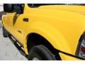 2005 Blazing Yellow Ford F350 Super Duty FX4 Crew Cab 4x4  photo #12