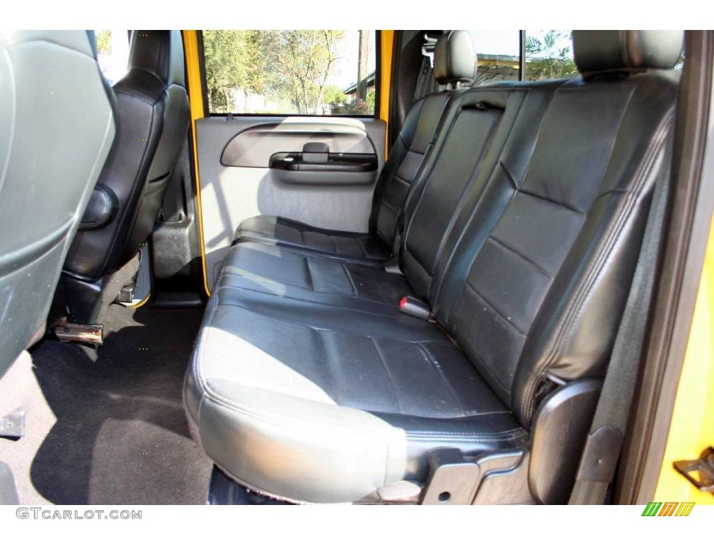 2005 F350 Super Duty FX4 Crew Cab 4x4 - Blazing Yellow / Black photo #55