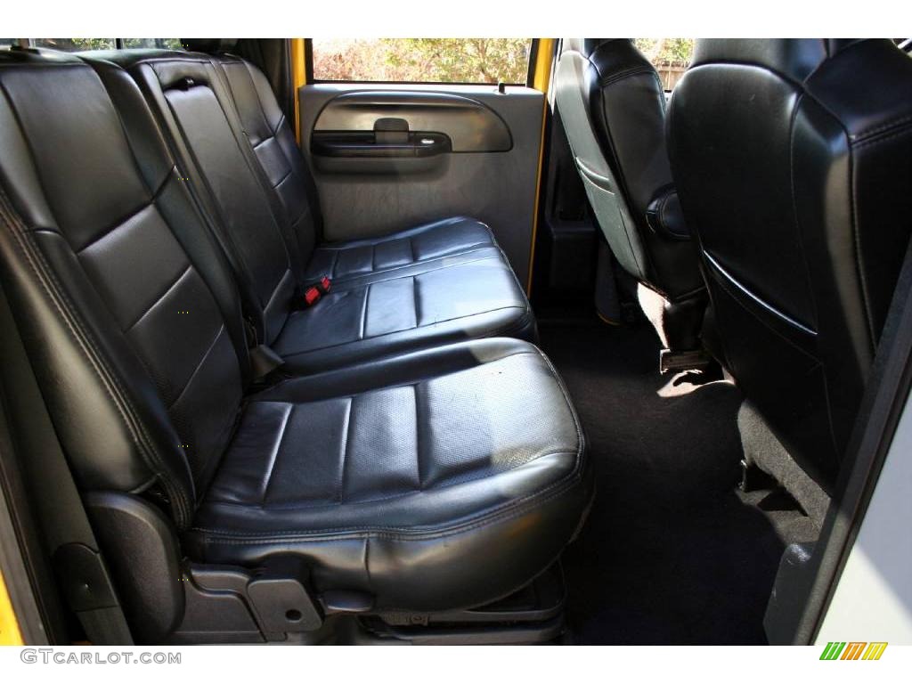 2005 F350 Super Duty FX4 Crew Cab 4x4 - Blazing Yellow / Black photo #56