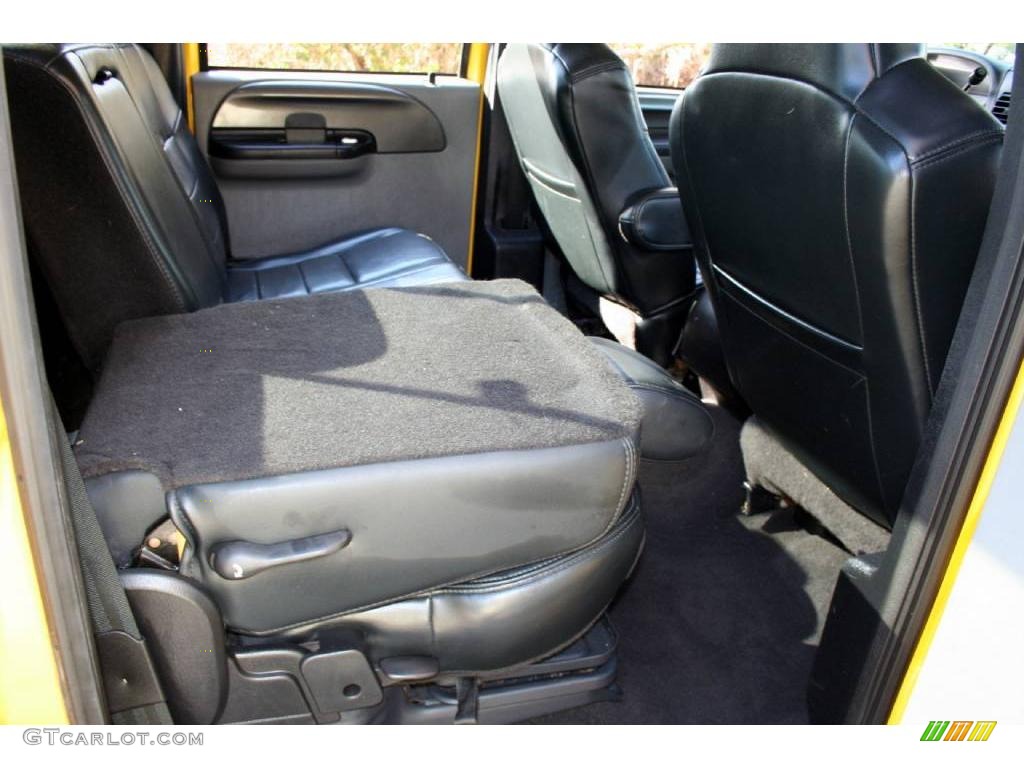 2005 F350 Super Duty FX4 Crew Cab 4x4 - Blazing Yellow / Black photo #64