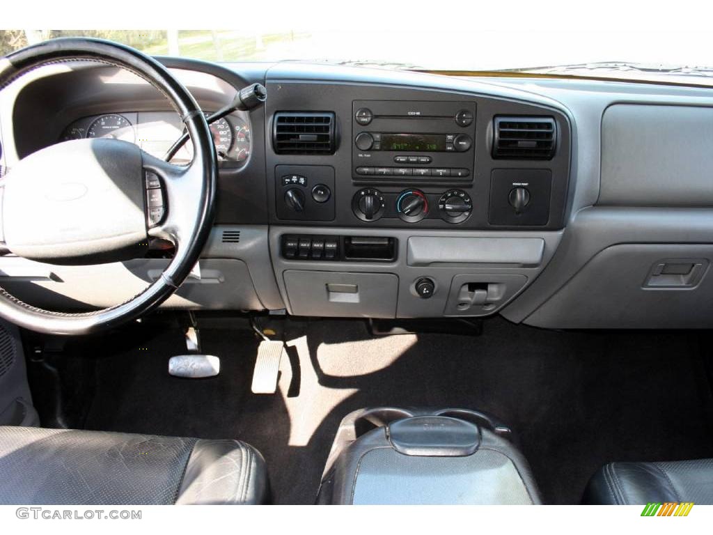 2005 F350 Super Duty FX4 Crew Cab 4x4 - Blazing Yellow / Black photo #69