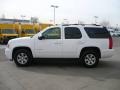 2009 Summit White GMC Yukon SLT 4x4  photo #4