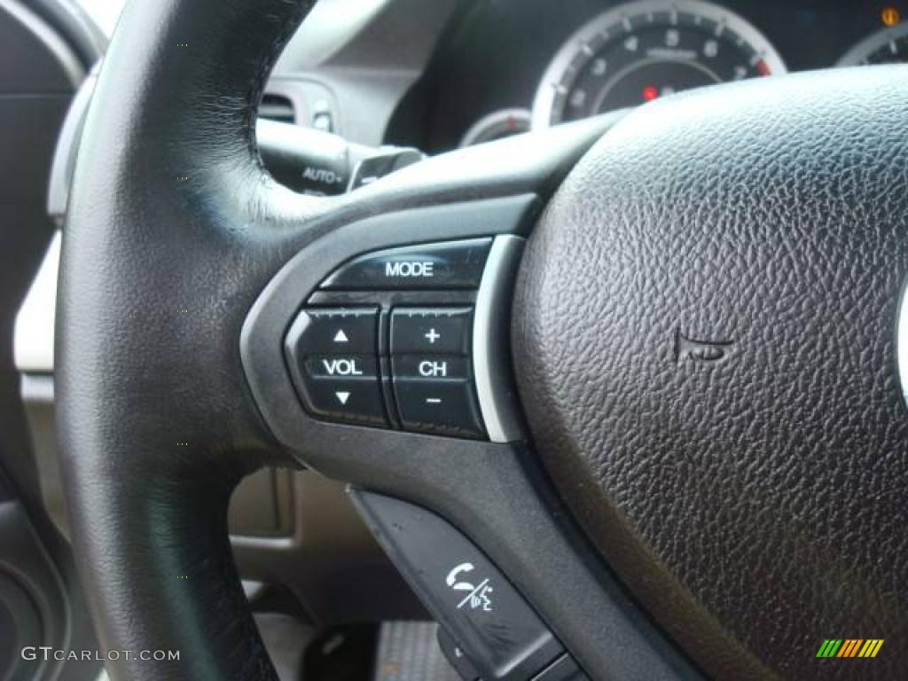 2009 TSX Sedan - Premium White Pearl / Ebony photo #22