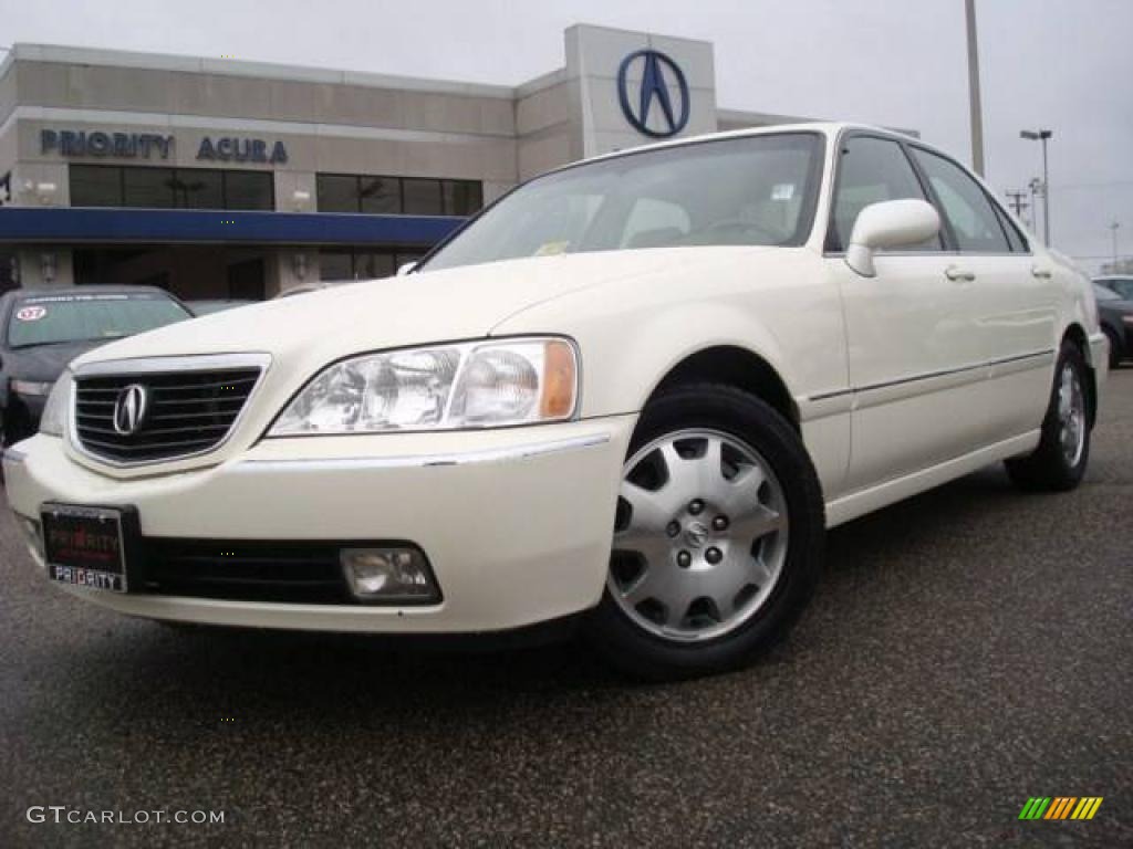 2003 RL 3.5 Sedan - Premium White Pearl / Parchment photo #1