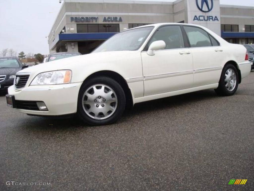2003 RL 3.5 Sedan - Premium White Pearl / Parchment photo #2