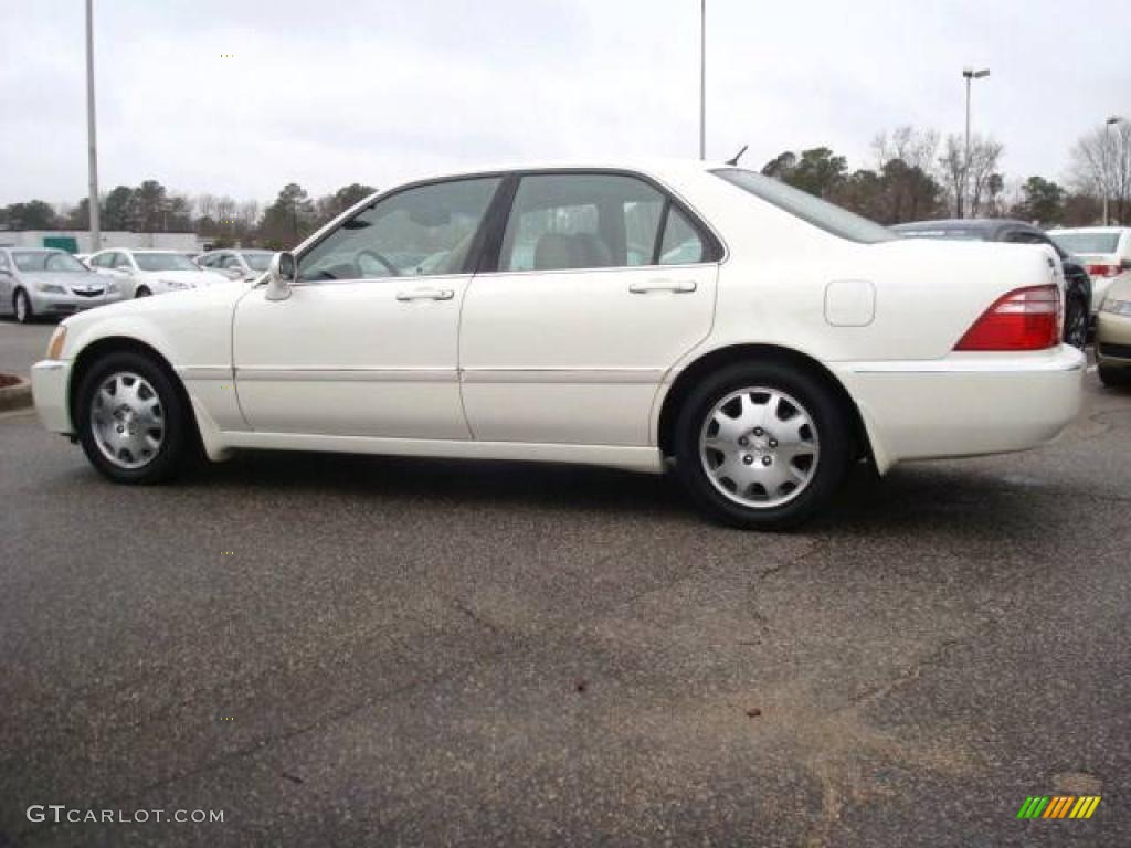2003 RL 3.5 Sedan - Premium White Pearl / Parchment photo #3