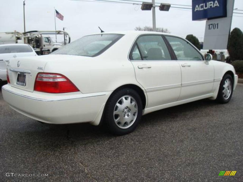 2003 RL 3.5 Sedan - Premium White Pearl / Parchment photo #6