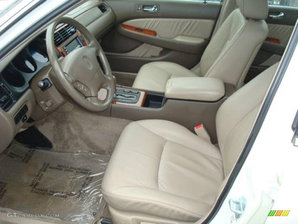 2003 RL 3.5 Sedan - Premium White Pearl / Parchment photo #10