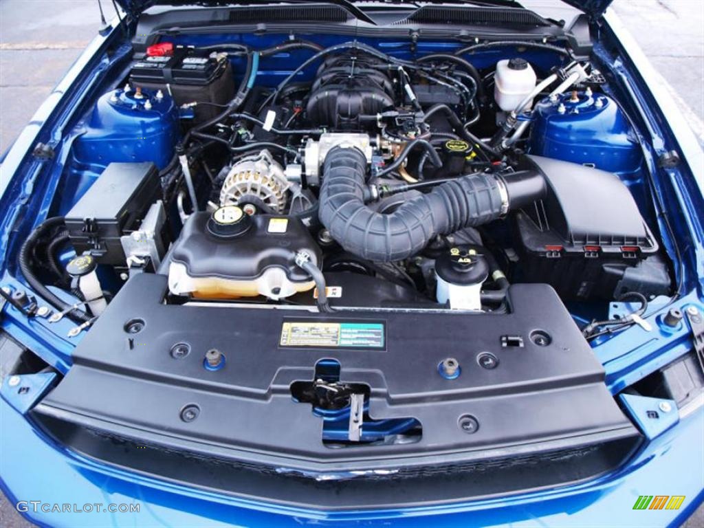 2007 Mustang V6 Deluxe Coupe - Vista Blue Metallic / Light Graphite photo #7
