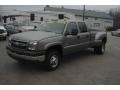 Graystone Metallic - Silverado 3500HD Classic LT Crew Cab 4x4 Dually Photo No. 6