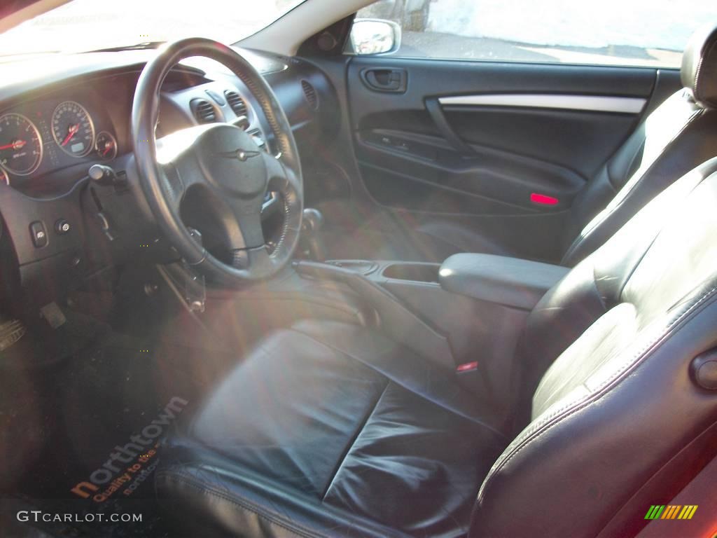 2003 Sebring LXi Coupe - Bright Silver Metallic / Black photo #10