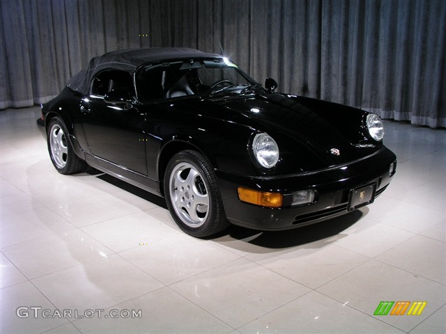1994 911 Speedster - Black / Black photo #2