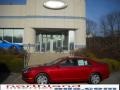 2010 Sangria Red Metallic Ford Fusion SE V6  photo #1