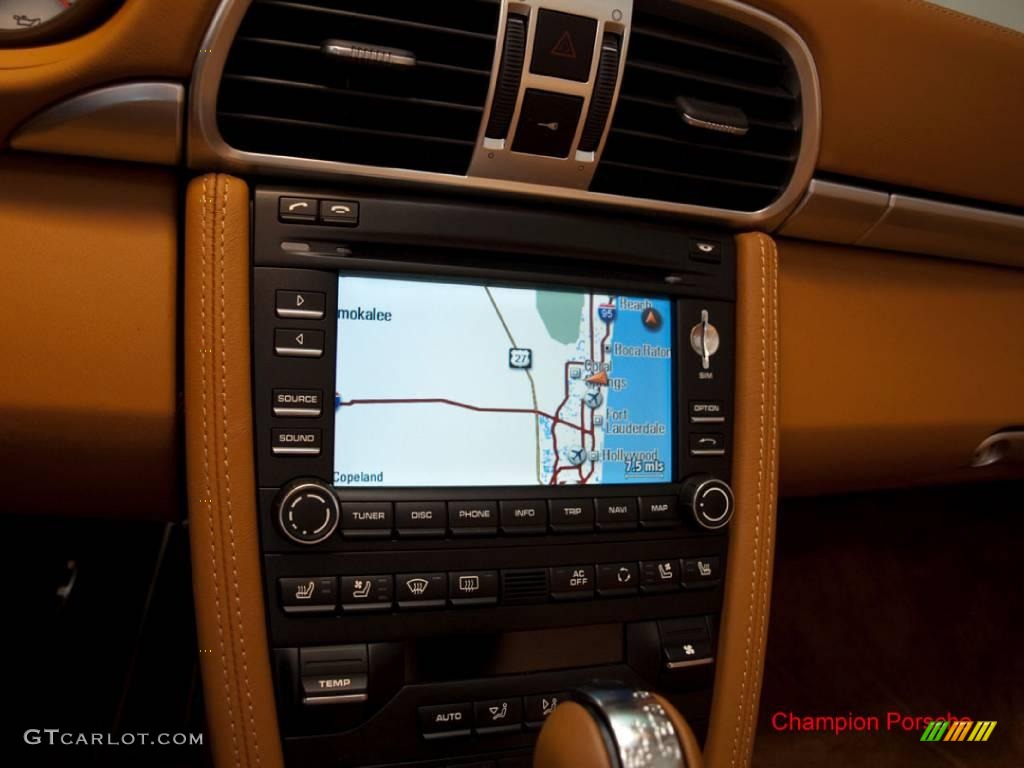 2010 911 Turbo Cabriolet - Ruby Red Metallic / Natural Brown photo #14